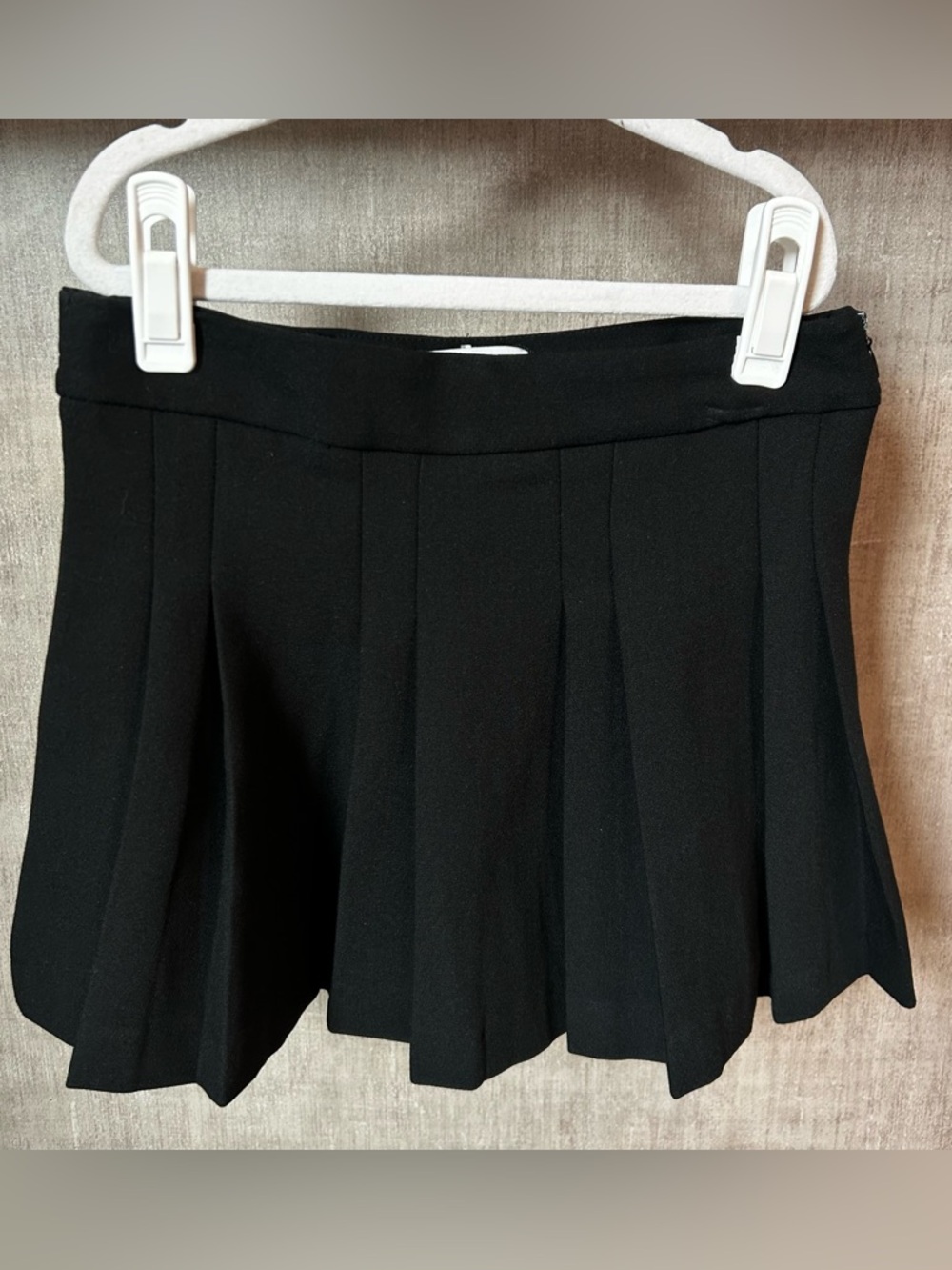 Zara Black Pleated Girls' Skirt